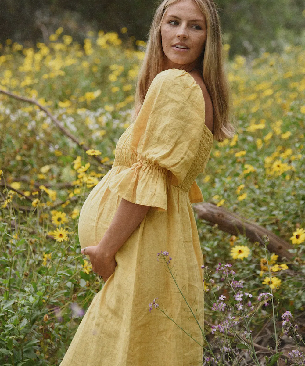 The Deia Dress (Sunflower) – Bump City