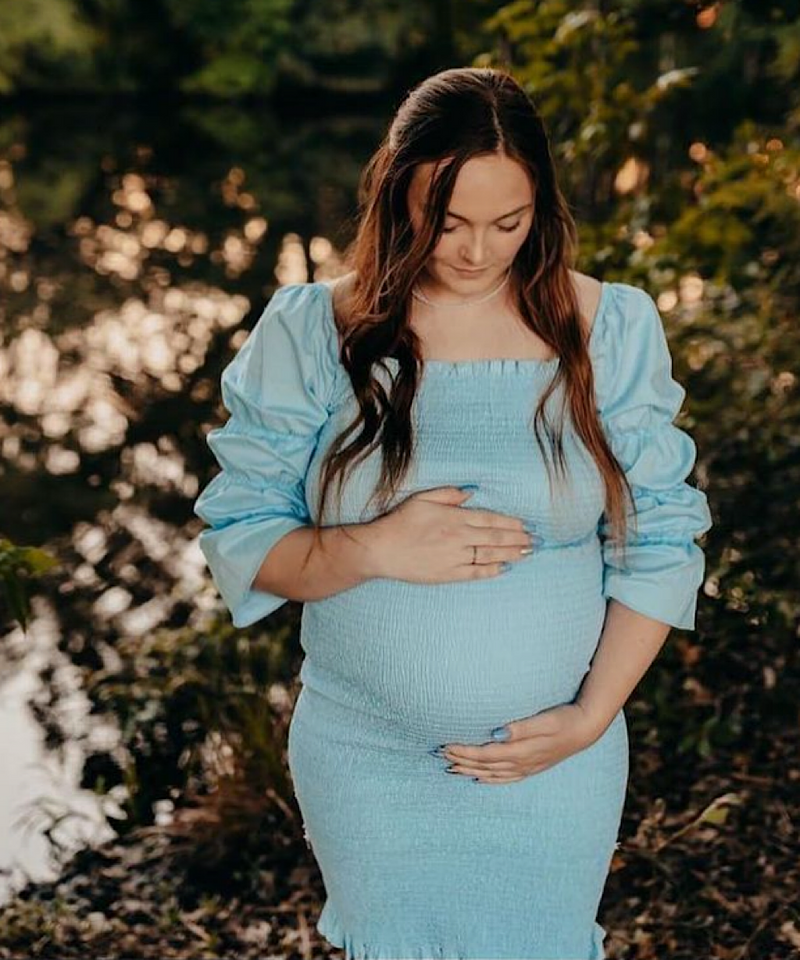 The Cassie Dress - Blue Bump City The Cassie Dress - Blue Bump City