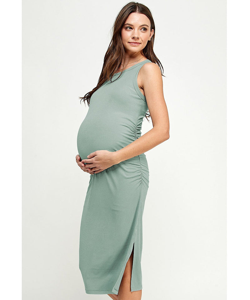 The Bodycon Tank Dress (Sage) Bump City The Bodycon Tank Dress (Sage) Bump City