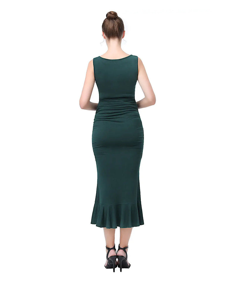 The Ethel Dress (Forest Green)