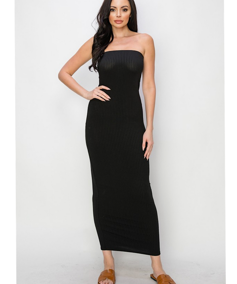 The Bodycon Dress & Duster Set (Black) Bump City The Bodycon Dress & Duster Set (Black) Bump City