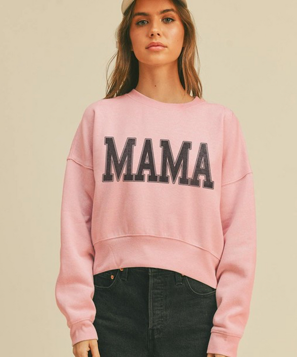 MAMA Cropped Sweatshirt