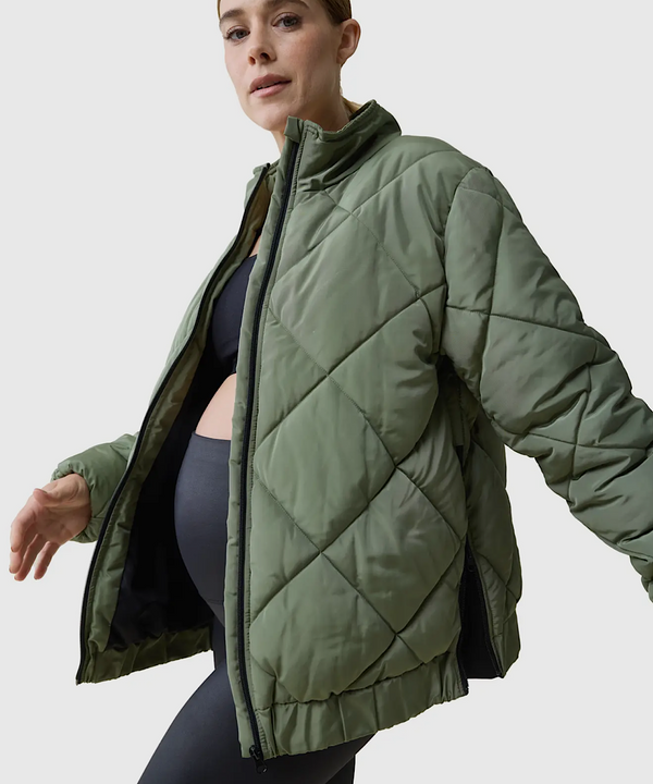 The Grow with You Puffer Maternity Jacket