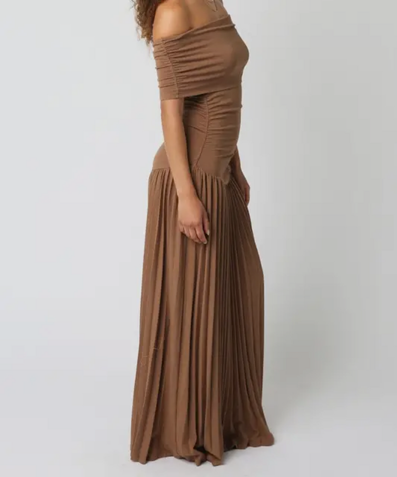 The Kennedy Dress (Chocolate)