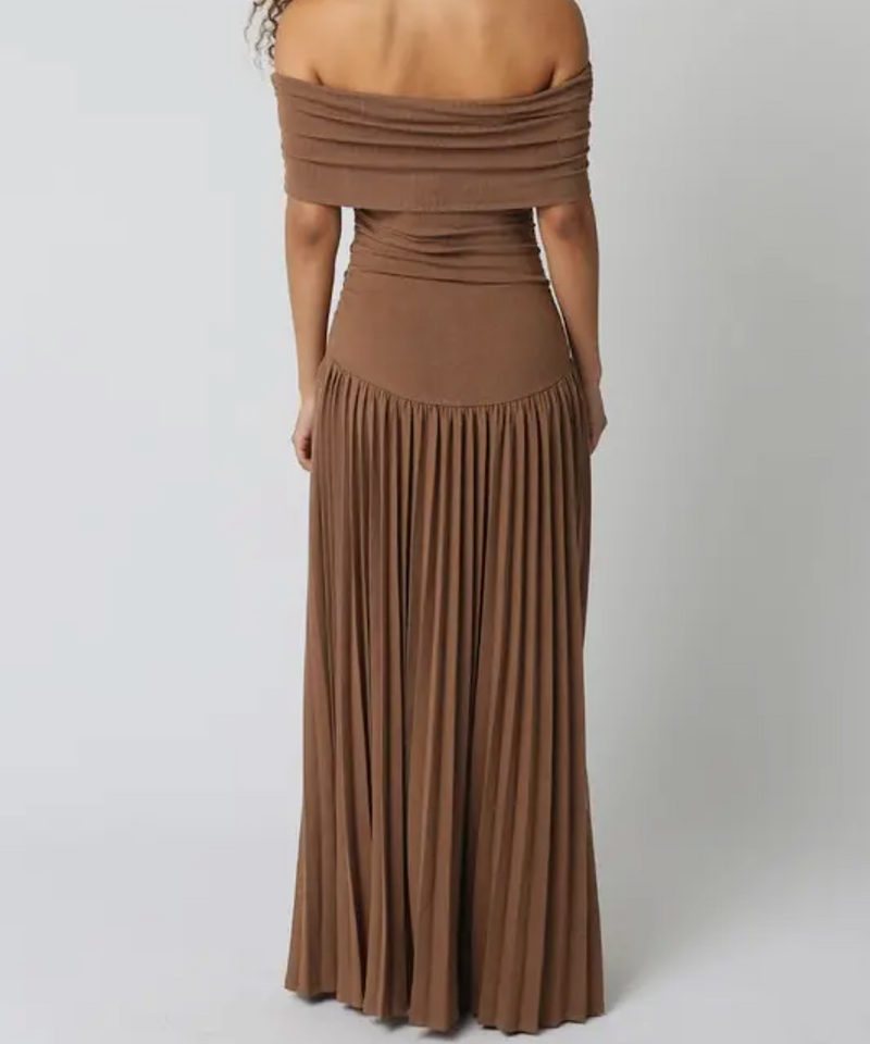 The Kennedy Dress (Chocolate)