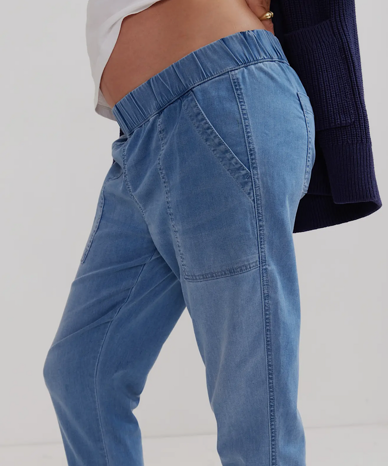 HATCH: The Maternity Easy Denim Jogger