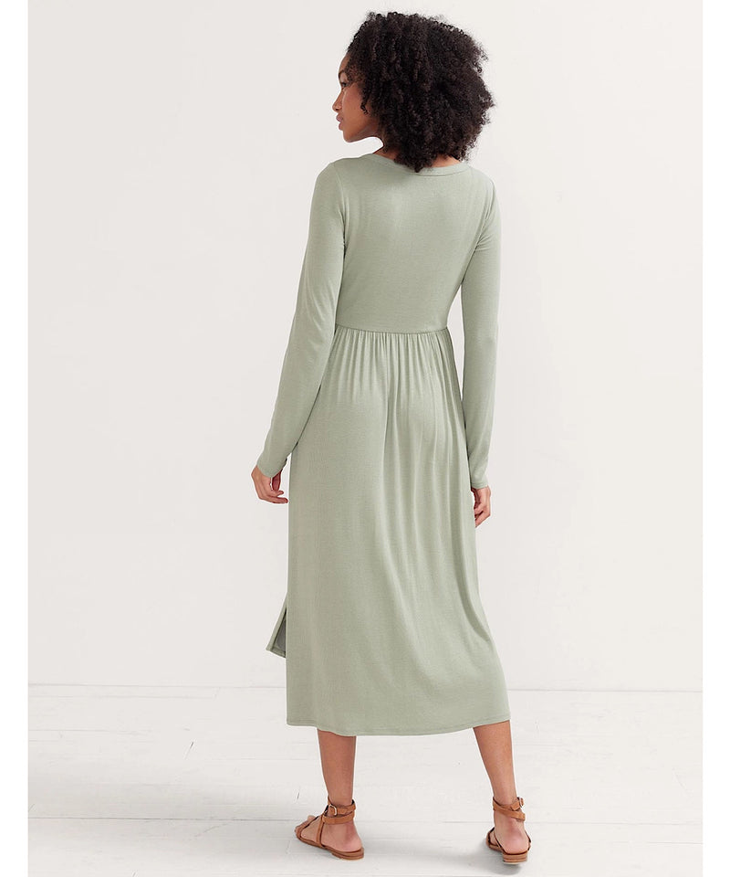 HATCH: The Softest Rib Nursing Dress