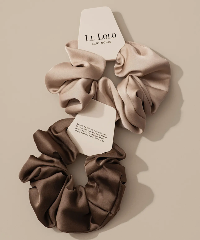 Breastfeeding Reminder Scrunchie (Brown)