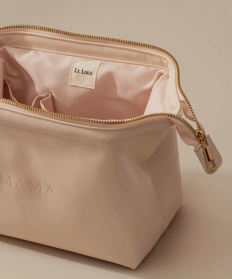 Leather Mama Carrying Bag New Mom Gift Postpartum