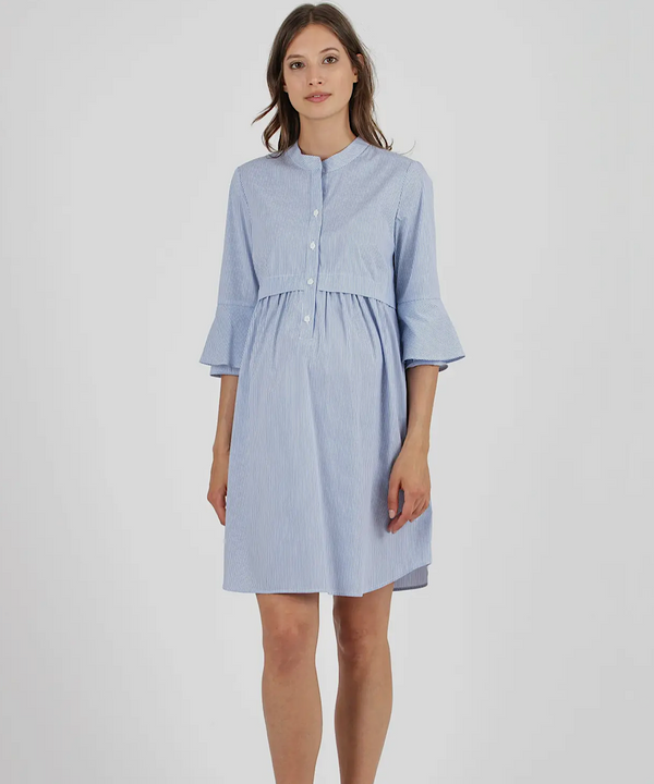 The Heidi Blue Midi Dress