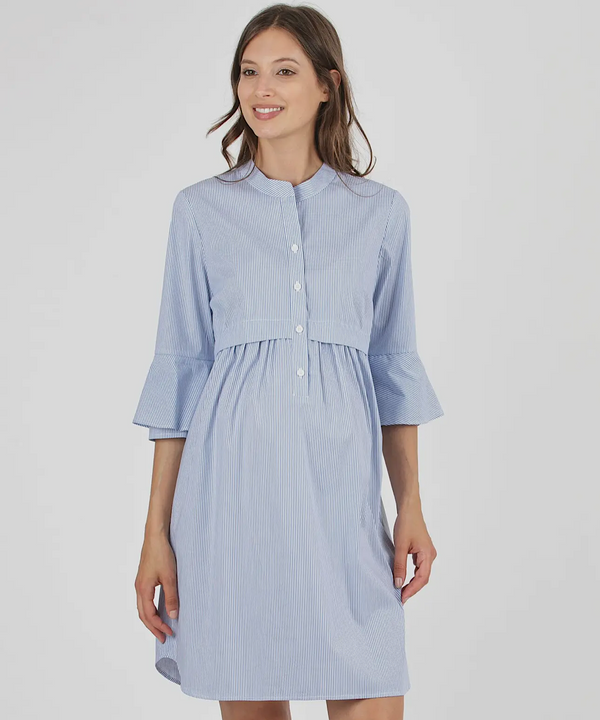 The Heidi Blue Midi Dress