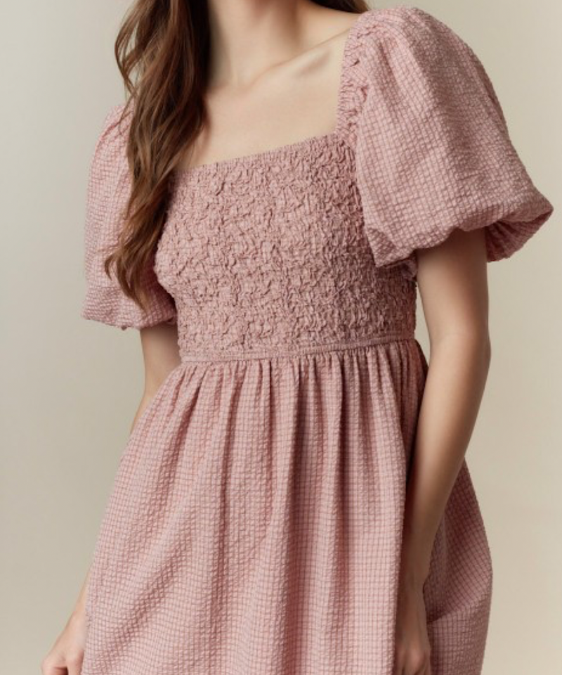 The Daphne Dress (Dusty Rose)