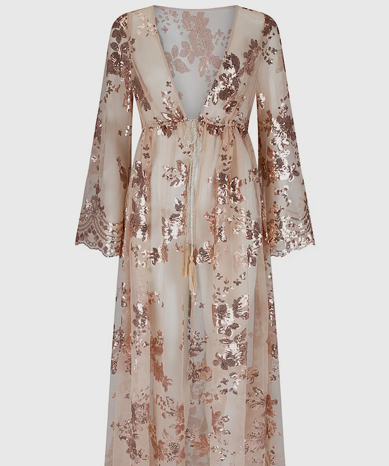 The Melody Sequin Duster