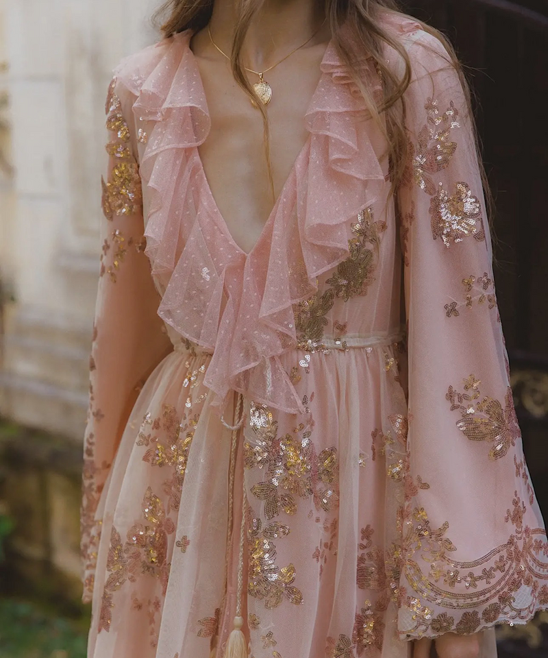The Melody Sequin Duster