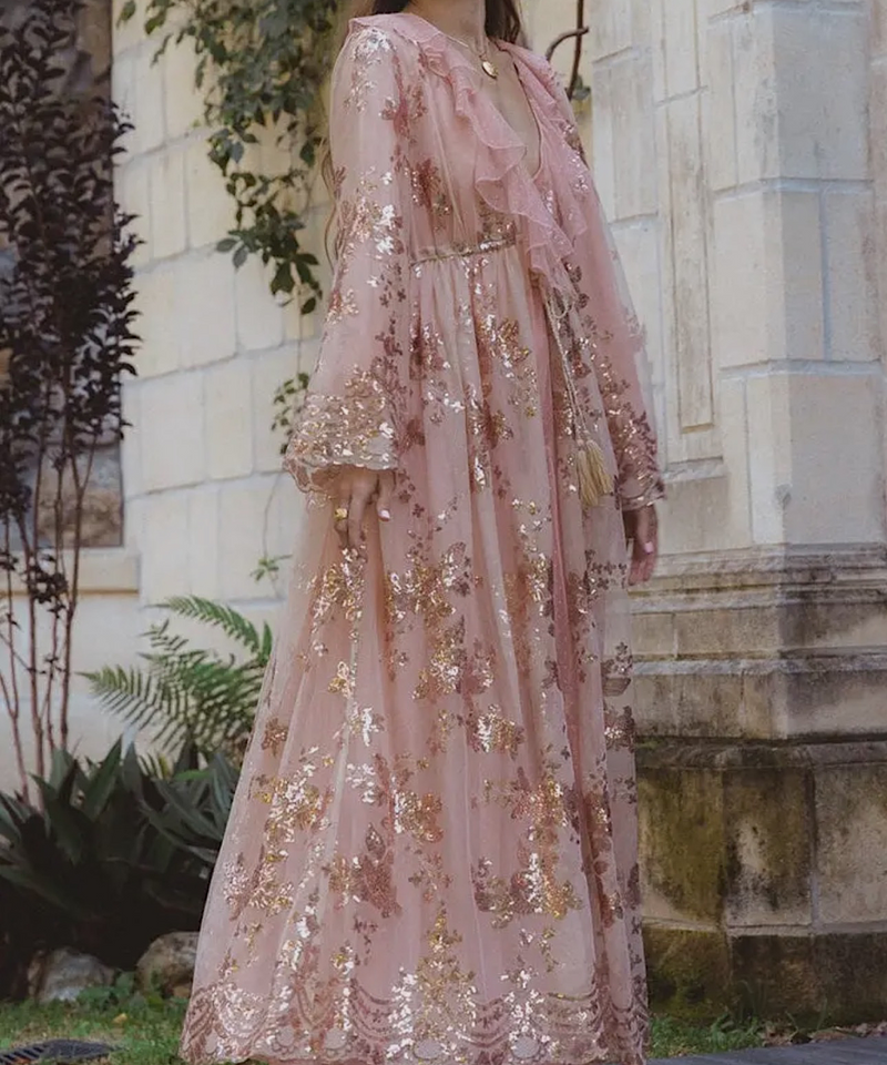 The Melody Sequin Duster