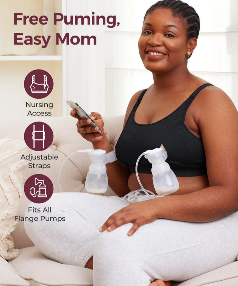Momcozy: The Original: Our Basic Pumping Bra – Bump City