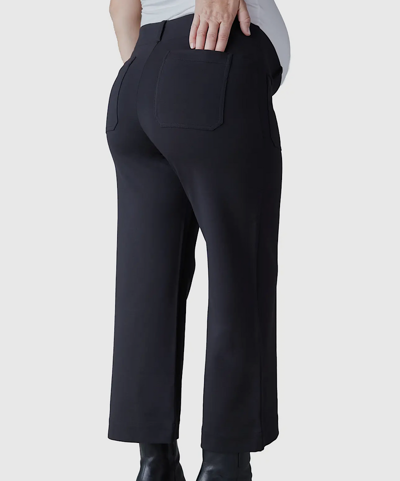The Wide Leg Ankle Pant