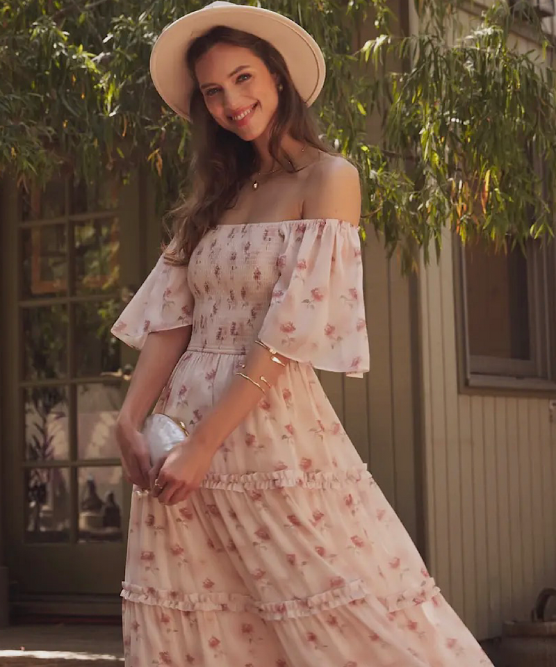 The Marie Midi Dress