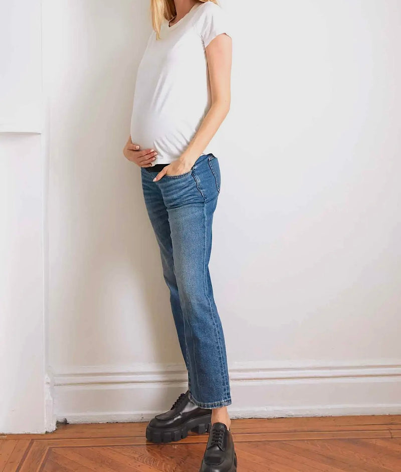 HATCH: The Over the Bump Straight Maternity Jean