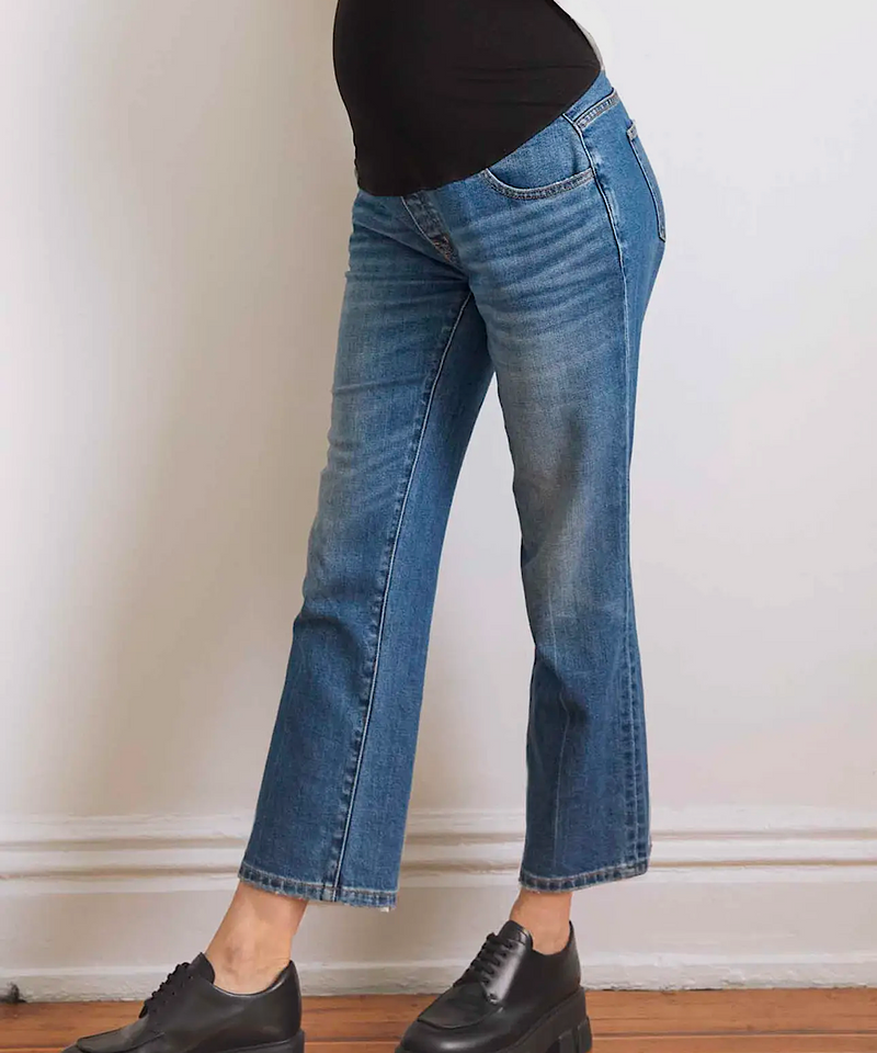 HATCH: The Over the Bump Straight Maternity Jean