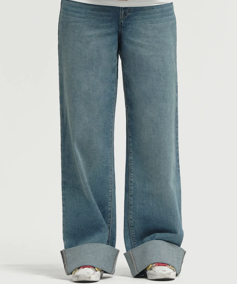 The Tall Cuff Wide Jean