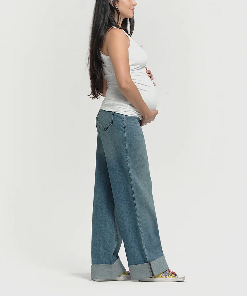 The Tall Cuff Wide Jean