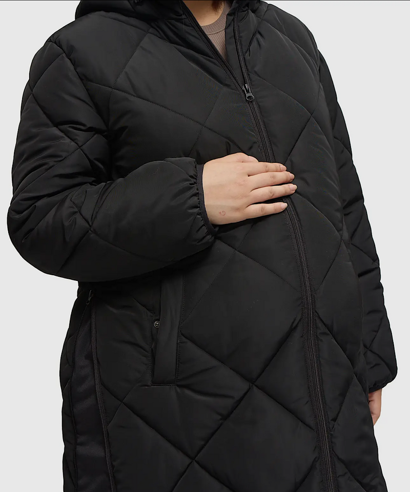The Nest Puffer Coat w/ Insert (Black)