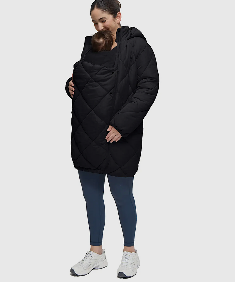 The Nest Puffer Coat w/ Insert (Black)