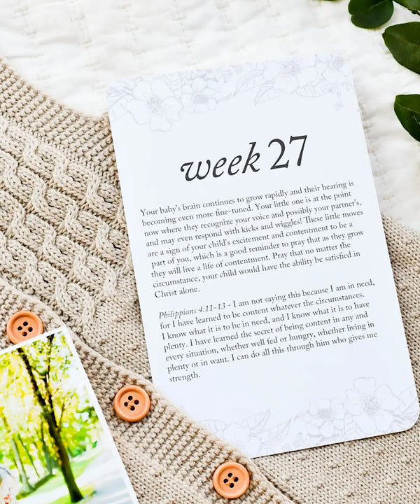 Pregnancy Prayer Cards