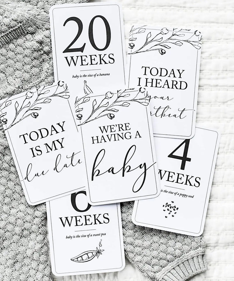 Pregnancy Milestone Cards