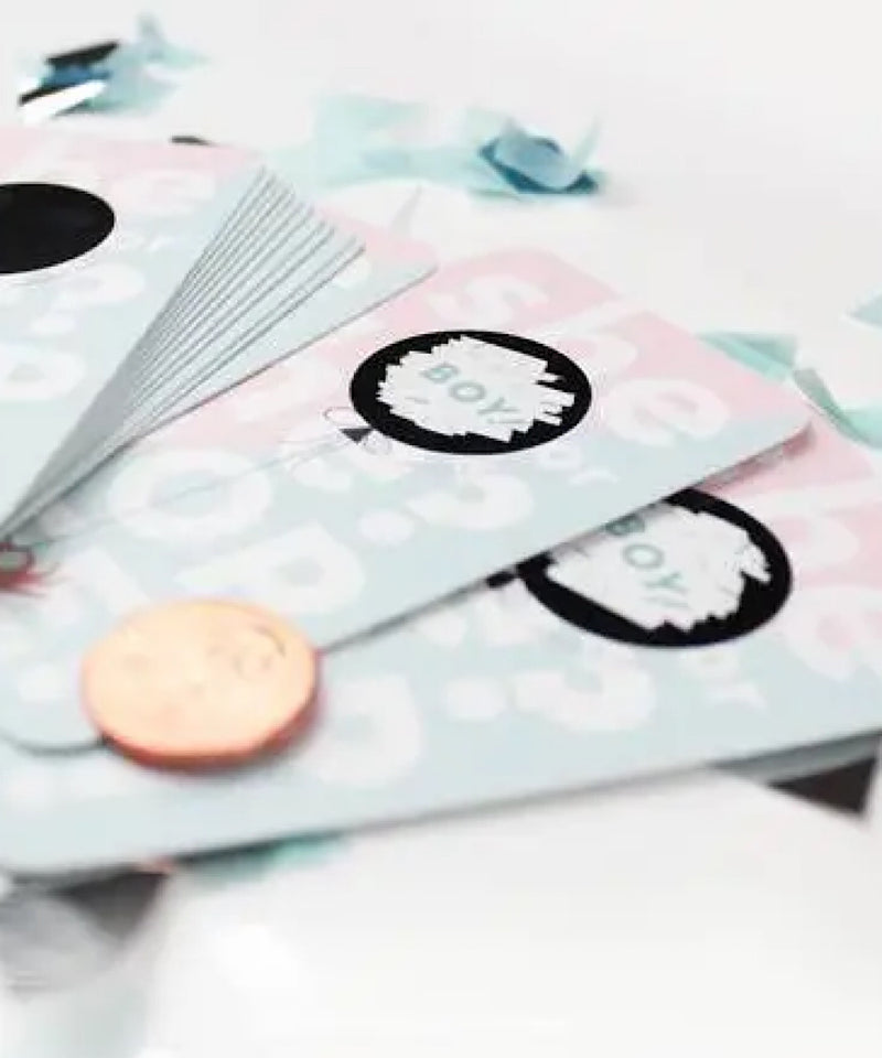 Gender Reveal Scratch Offs