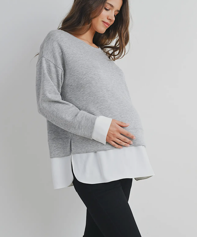 The Kelly Twofer Pullover Top