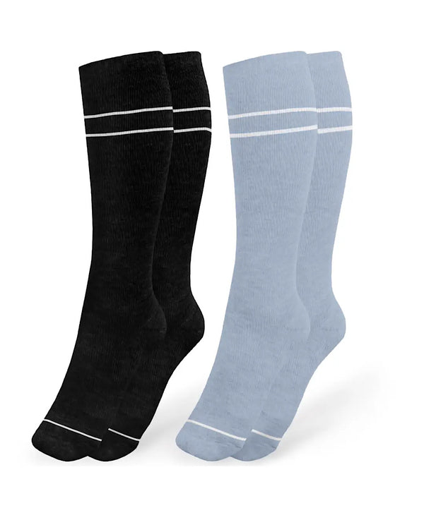 Compression Socks 2 Pack (Wide Calf)