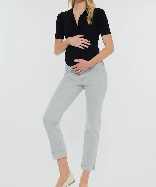 The Maternity Gray Jean