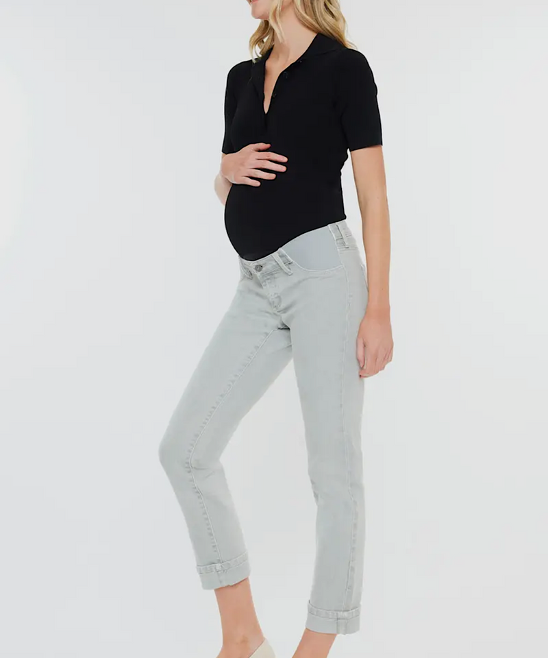 The Maternity Gray Jean