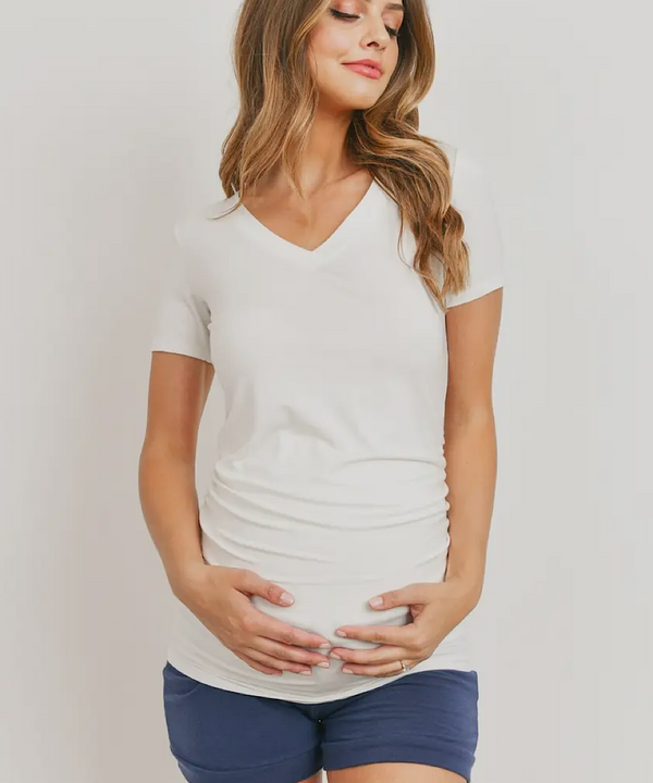 The Charlie Short Sleeve Top (2 Colors)