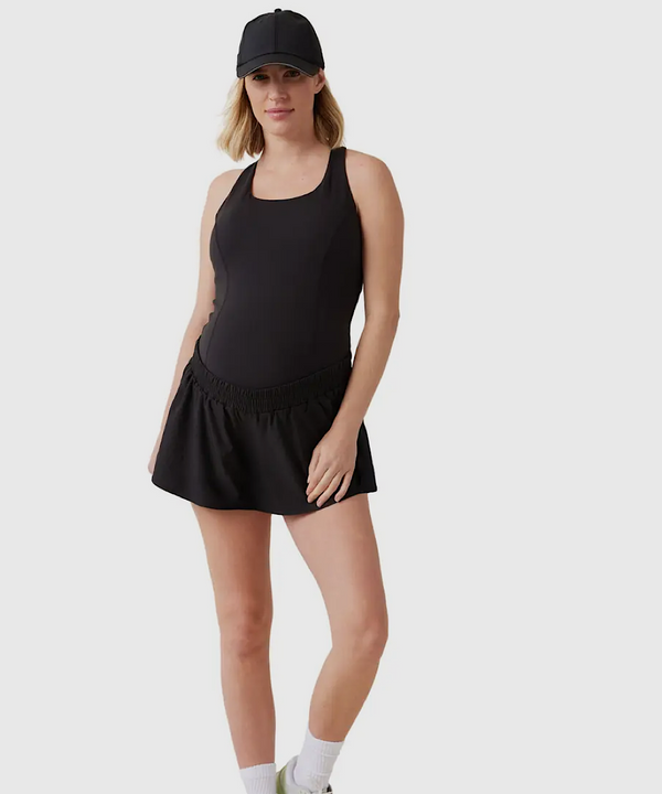 The Crossback Active Dress (Black)