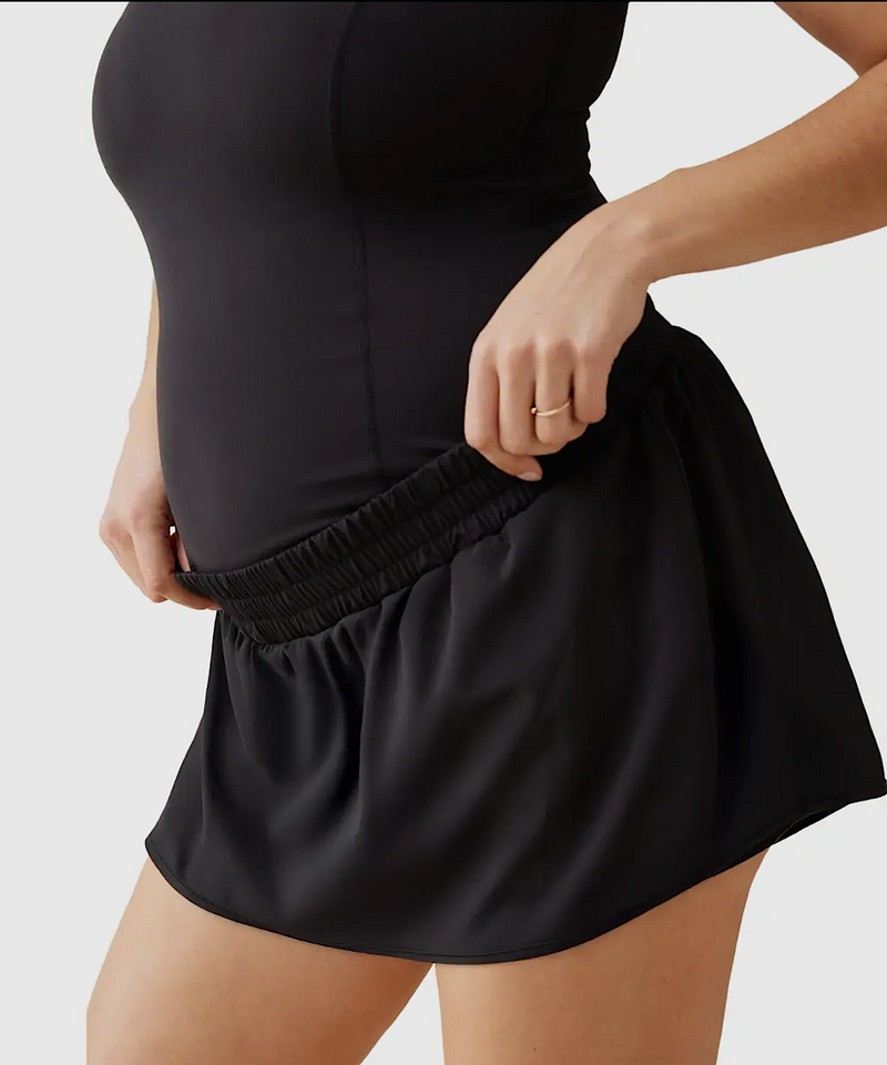 The Crossback Active Dress (Black)