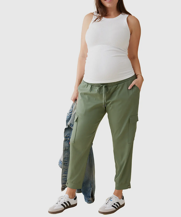 The Soft Cargo Pant (Green)