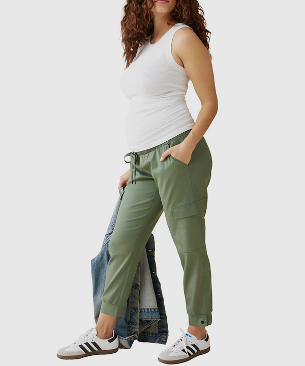 The Soft Cargo Pant (Green)
