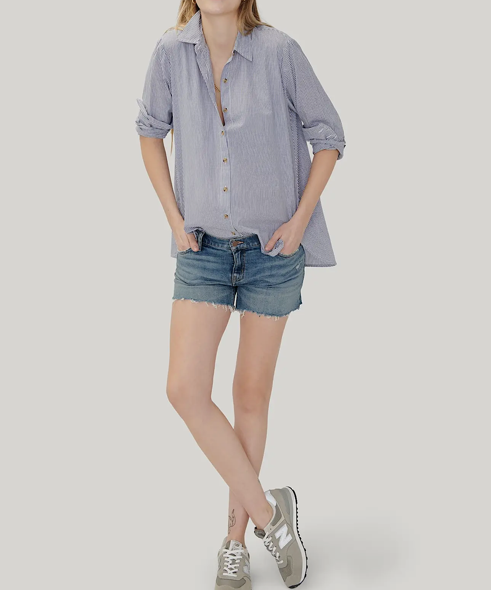 Keephen Maternidad Shorts De Mezclilla - Ropa Embarazada Over