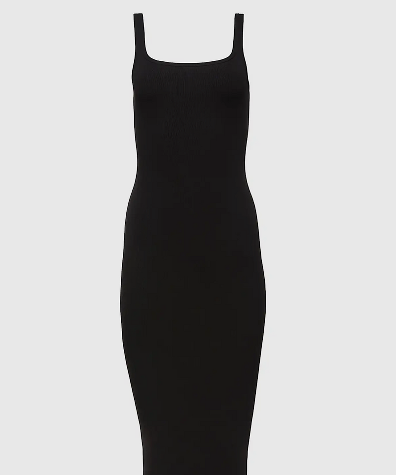BUMPSUIT: Sculpting Rib Midi Dress