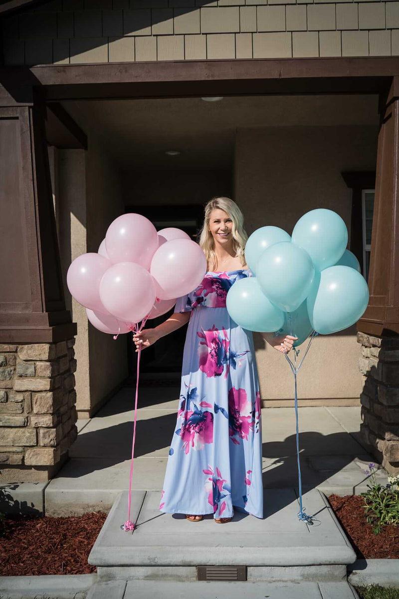 The Gia Gender Reveal Dress Bump City The Gia Gender Reveal Dress Bump City